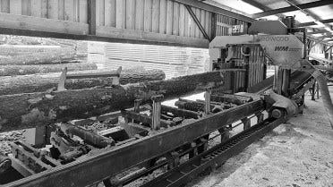 A Modern High-Performance Sawmilling in Latvia